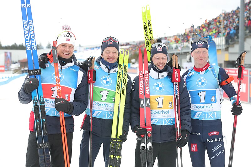 File:2023-02-18 BMW IBU World Championships Biathlon Oberhof 2023 – Men 4 x 7.5 km Relay by Sandro Halank–110.jpg