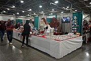 Czech booth at the International Bazaar