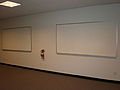 2 separated whiteboards