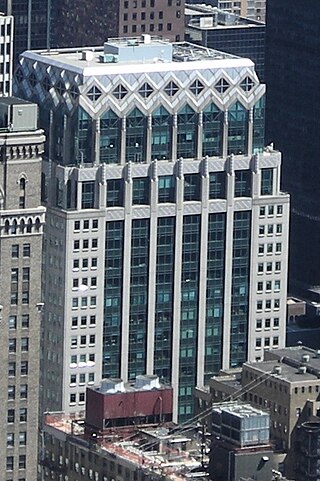 <span class="mw-page-title-main">450 Lexington Avenue</span> Office building in Manhattan, New York