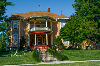 <span class="mw-page-title-main">Franklin R. Lanter House</span> Historic house in Kansas, United States