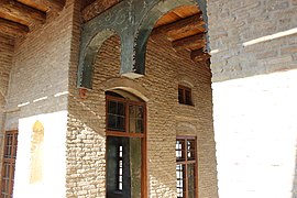Ornements et détails d'une maison traditionnelle de la citadelle d'Erbil.