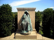 Adams Memorial by Augustus Saint-Gaudens, built in 1891, Washington, D.C. Adams Memorial by Augustus Saint-Gaudens.jpg