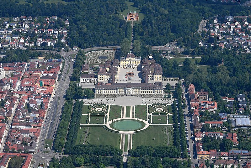 File:Aerial image of the Ludwigsburg Palace.jpg