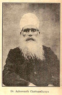 Aghorenath Chattopadhyay Indian educationalist (1851–1915)