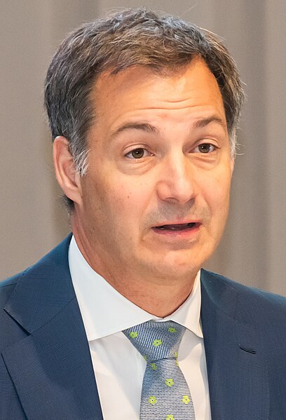 Alexander De Croo Prime Minister of Belgium since 1 October 2020