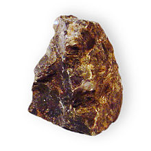 Alluaudite 2 Sodyum demir mangan fosfat Pleasant Valley Madeni, Fourmile Custer County Güney Dakota 2264Spp.jpg
