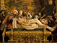 The Entombment of Christ by Pedro Roldan Altar mayor 002.jpg