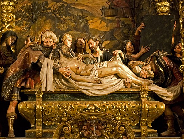 The Entombment of Christ by Pedro Roldán