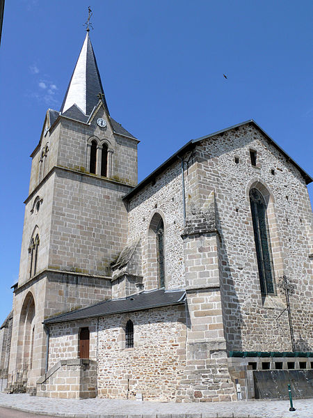 File:Ambazac - Église Saint-Antoine - Chevet et clocher.JPG