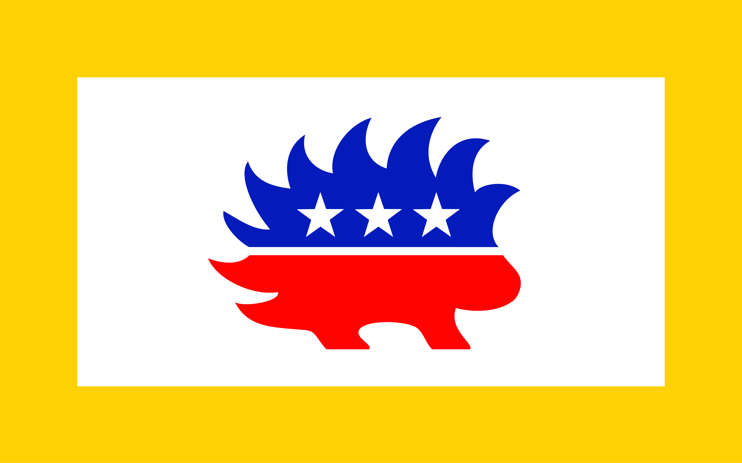 libertarian party flag