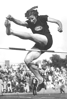 Annette Rogers American sprinter and high jumper
