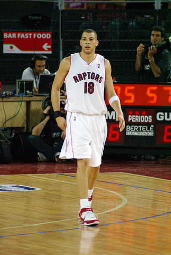 Anthony Parker during his tenure with the Raptors