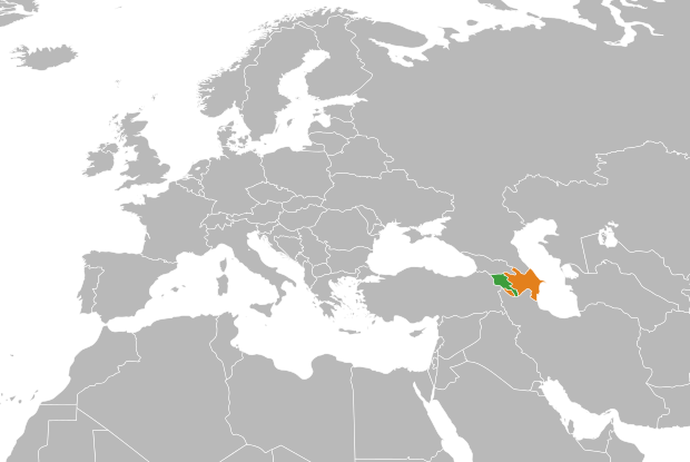 Αρχείο:Armenia Azerbaijan Locator.svg