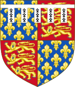 Blason en tant que duc de Hereford