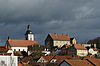 Arntstein, Catholic parish church St. Nikolaus, castle, 001.jpg