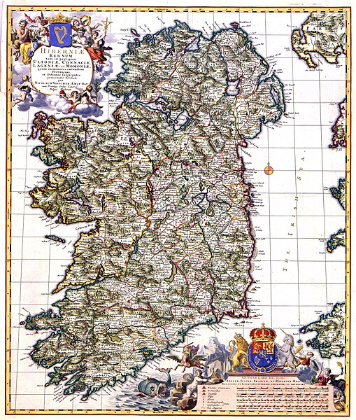 File:Atlas Van der Hagen-KW1049B11 048-HIBERNIAE REGNUM tam in praecipuas ULTONIAE, CONNACIAE, LAGENIAE, et MOMONIAE, quam in minores earundem Provincias, et Ditiones subjacentes peraccuraté divisum.jpeg