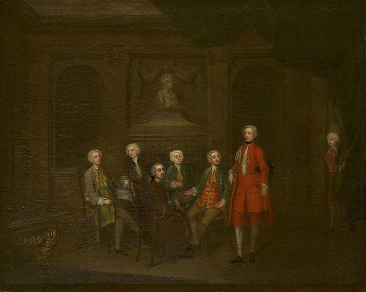 File:Attributed to Charles Philips (1708-47) - The 'Henry the Fifth' Club or 'the Gang' - RCIN 405737 - Royal Collection.jpg