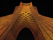 Azadi Tower in Tehran, 2011