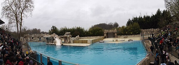 Les bassins du ZooParc de Beauval.