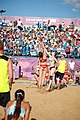 Deutsch: Beachhandball bei den Olympischen Jugendspielen 2018 in Buenos Aires; Tag 7, 13. Oktober 2018; Mädchen, Finale Argentinien-Croatien 2:0 English: Beach handball at the 2018 Summer Youth Olympics in Buenos Aires at 13 October 2018 – Girls Gold Medal Match – Argentina-Croatia 2:0 Español: Handball de playa en los Juegos Olimpicos de la Juventud Buenos Aires 2018 en 13 de octubre de 2018 – Partido por la medalla de oro femenino - Argentina-Croacia 2:0