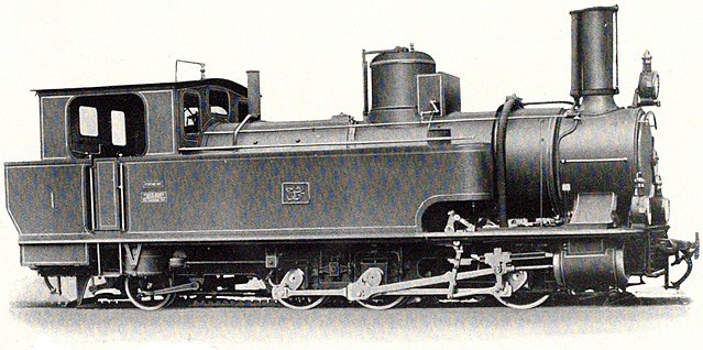 Builders photo of Beirut-Damascus rack locomotive