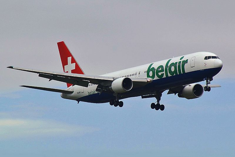 File:Belair Boeing 767-3Q8-ER HB-ISE (25396574533).jpg