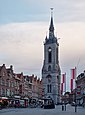 Beffroi de Tournai, Belgique, XIIe siècle.