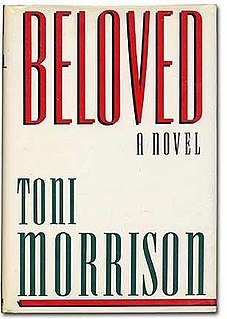 <i>Beloved</i> (novel) 1987 novel by Toni Morrison