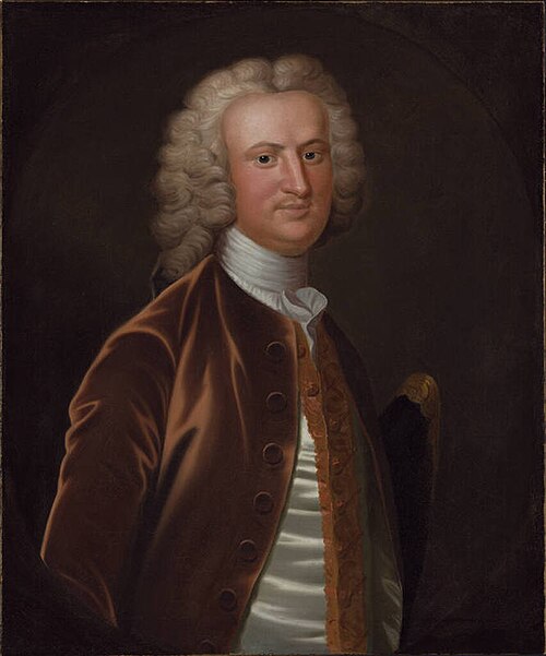 Portrait by John Wollaston, 1754