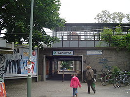 Lankwitz S-Bahn-stasjon fra nord
