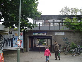 Ilustrační obrázek úseku Berlín-Lankwitz Station