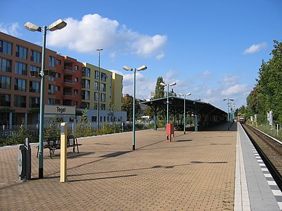 So kommt man zu Gare Française Berlin Tegel mit den Öffentlichen - Mehr zum Ort Hier