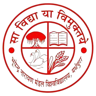 <span class="mw-page-title-main">Bhupendra Narayan Mandal University</span> University in Bihar, India