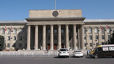 Supreme Council building in Bishkek