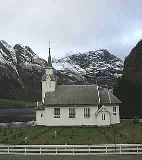 Bjørke Church (Ørsta) Church in Møre og Romsdal, Norway