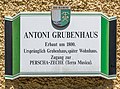 * Nomination Plaque at the Antoni Grubenhaus (pit-house) in Bleiberg-Kreuth #41, Bad Bleiberg, Carinthia, Austria -- Johann Jaritz 02:47, 11 August 2021 (UTC) * Promotion  Support Good quality. --Knopik-som 03:00, 11 August 2021 (UTC)