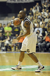 Bo McCalebb was one of the best players in Partizan's legendary 2009-10 season Bo McCalebb with Partizan.jpg