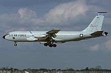 A Fairchild-based KC-135A Stratotanker seen during 1986