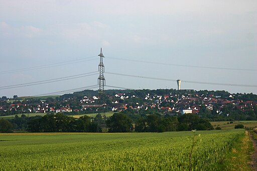 Borken Hessen Panorama 8208