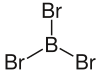 Structure of boron tribromide