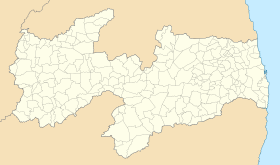 Zie op de administratieve kaart van Paraíba