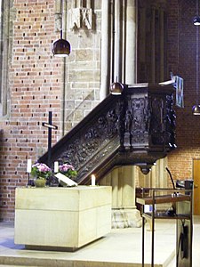 Altar modesto según los principios de la Iglesia Reformada