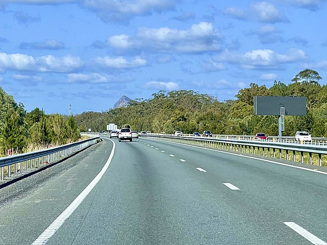 Bruce Highway at Beerwah, 2021