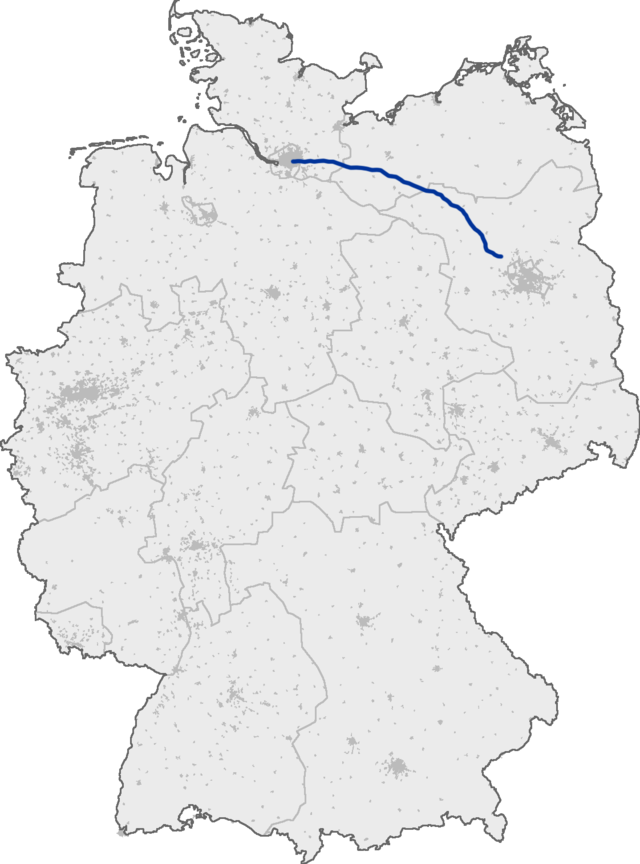 Mapa da localização da auto-estrada A24