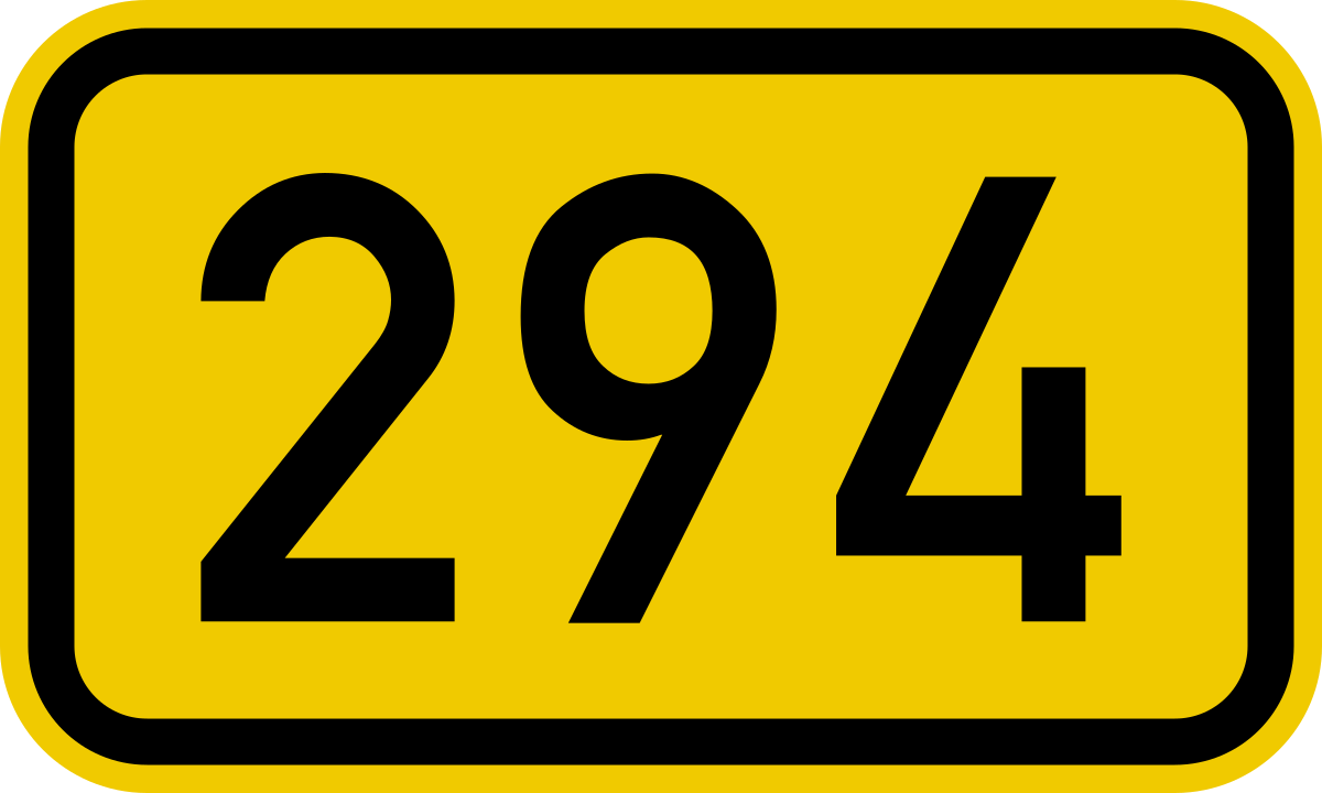 File:Bundesstraße 294 number.svg - Wikimedia Commons