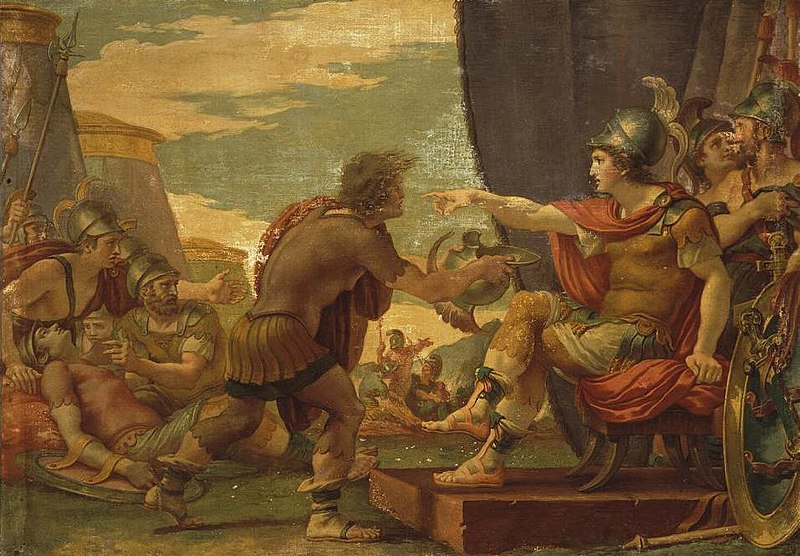 File:Cades, Giuseppe - Alexander the Great Refuses to Take Water - 1792.jpg