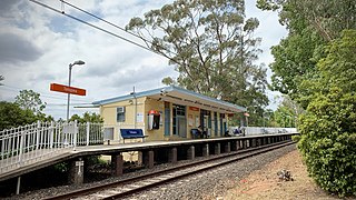 <span class="mw-page-title-main">Telopea railway station</span> Former railway station in Sydney, New South Wales, Australia