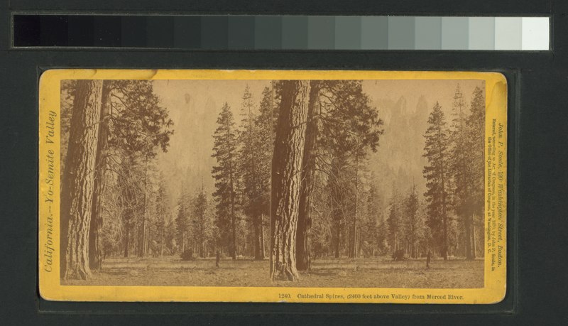 File:Cathedral Spires (2400 feet above Valley), from Merced River (NYPL b11707312-G89F389 105F).tiff