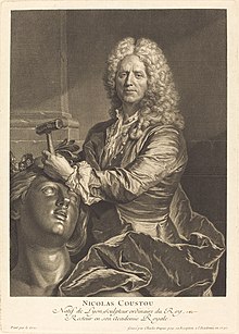 Charles Dupuis, Nicolas Coustou, 1730. Engraving. National Gallery of Art, Washington, Ailsa Mellon Bruce Fund, 1979.25.2